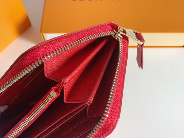 LVコピーウォレット素材ディテール